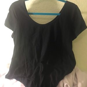 Black bodysuit
